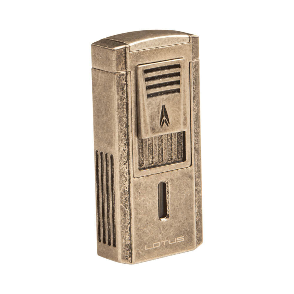 View product media 3L7010 Duke Lighter w/ Pewter Serrated V-Cut, , jrcigars 2